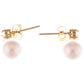 Alilang Gold Tone Textured Stud Earrings with Hoop and Disc Detail