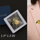 Alilang Elegant Crystal Rhinestone Fruit and Bee Brooch - Fashionable Gold Plated Fruit Insect Lapel Pins for Dresses and Accessories