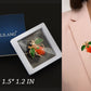 Alilang Elegant Crystal Rhinestone Fruit and Bee Brooch - Fashionable Gold Plated Fruit Insect Lapel Pins for Dresses and Accessories