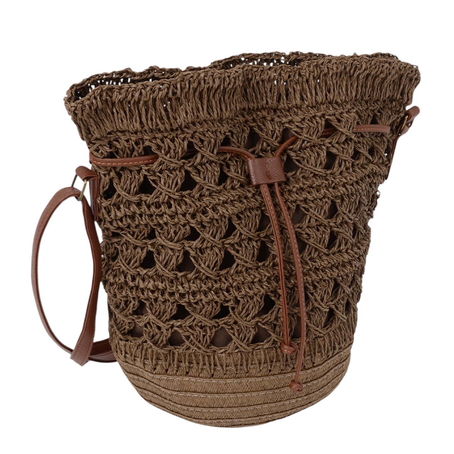 Anna-Kaci Women's Bohemian - Style Crochet Shoulder Bag