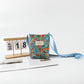 Anna-Kaci Women's Floral Canvas Crossbody Bag-Colorful Artistic Shoulder Purse