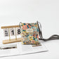 Anna-Kaci Women's Floral Canvas Crossbody Bag-Colorful Artistic Shoulder Purse