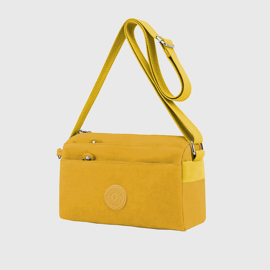 Anna-Kaci Women's Lightweight Nylon Crossbody Bag-Compact Travel Shoulder Purse