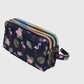 Anna-Kaci Women¡¯s Floral Print Multi-Zip Nylon Wristlet Handbag
