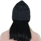 Alilang Warm Winter Knitted Beanie Hat with Earflap Daily Headwear Ski Mask for Men Women