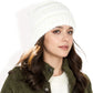 Anna-Kaci Women's Satin-Lined Knit Beanie for Hair Protection and Moisture Retention in a Cozy Slouch Design