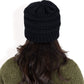 Anna-Kaci Women's Satin-Lined Knit Beanie for Hair Protection and Moisture Retention in a Cozy Slouch Design