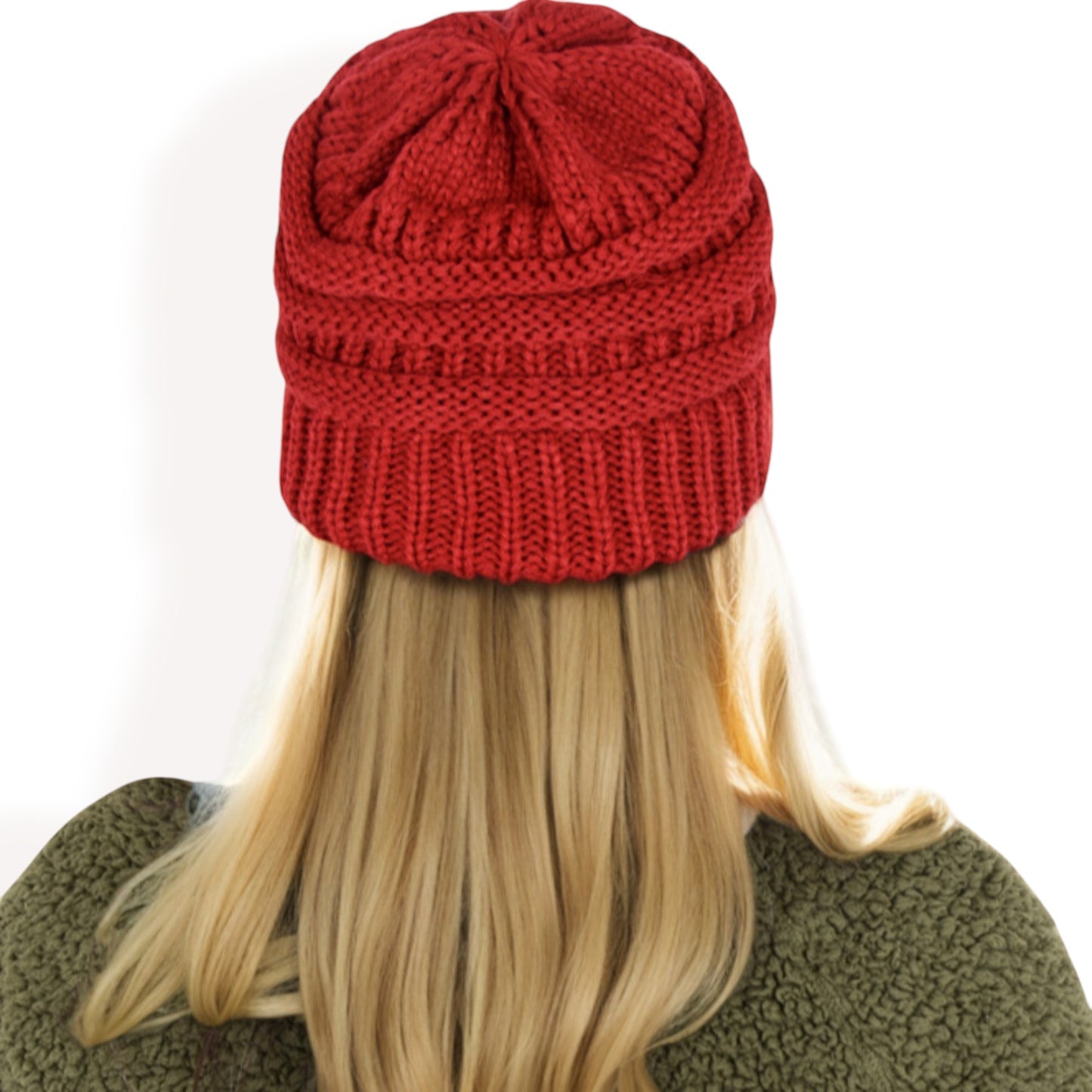 Anna-Kaci Women's Satin-Lined Knit Beanie for Hair Protection and Moisture Retention in a Cozy Slouch Design