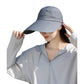 Anna-Kaci Women's Sporty Wide Brim Sun Visor Hat with Adjustable Back Strap Lightweight UV Protection Cap for Outdoor Activities