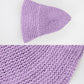 Crochet Raffia Bucket Hat Lightweight Foldable Wide Brim Sun Hat for Stylish Summer Protection