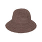 Crochet Raffia Sun Hat with Wide Brim and Bow Detail Foldable Summer Beach Hat for Stylish Sun Protection