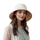 Anna-Kaci Wide Brim Bucket Hat Back Bow Detail for Sun Protection and Stylish Summer Looks