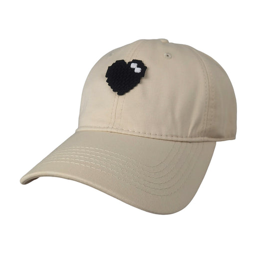 Anna-Kaci Women's Pixel Heart Wide - Brim Baseball Cap