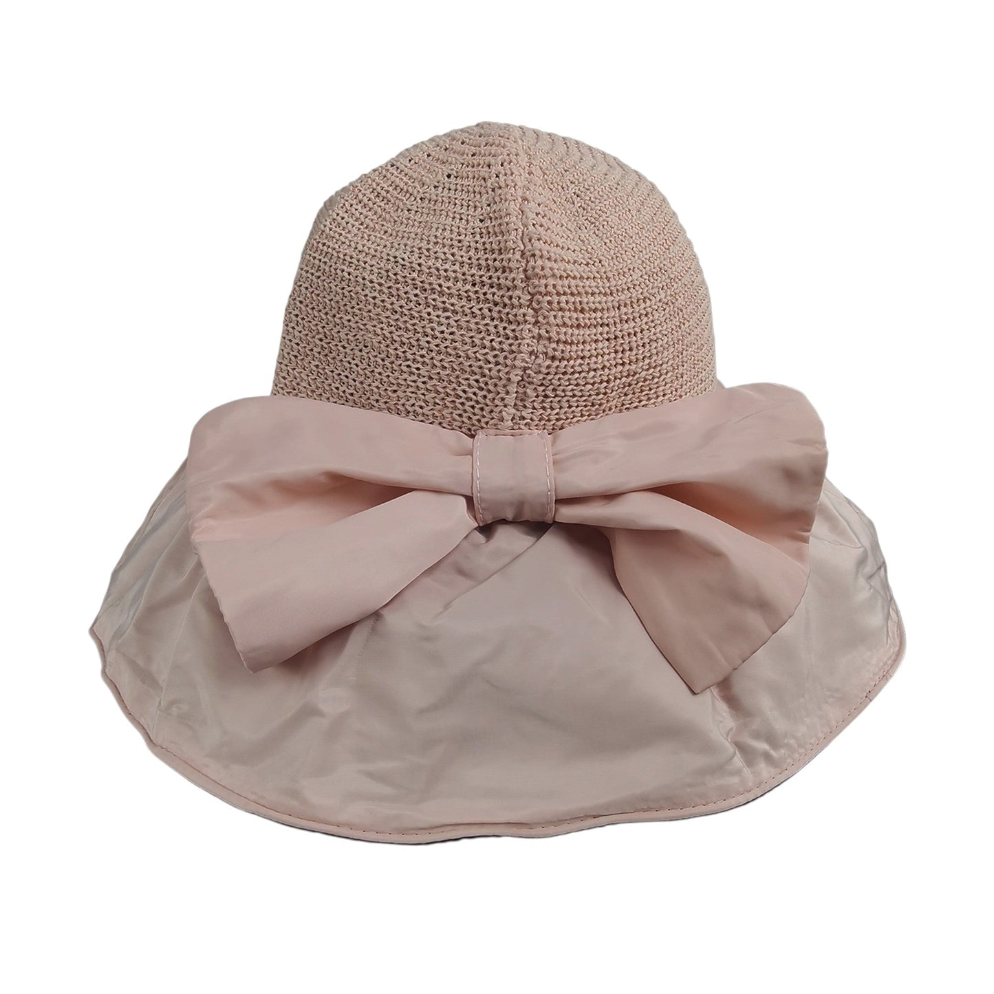 Anna-Kaci Women's Foldable Packable Sun Hats with Bow Bag