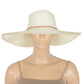 Anna-Kaci Wide Brim Straw Sun Hat with Braided Cord Detail Lightweight Packable Design for Beach Outdoor Protection