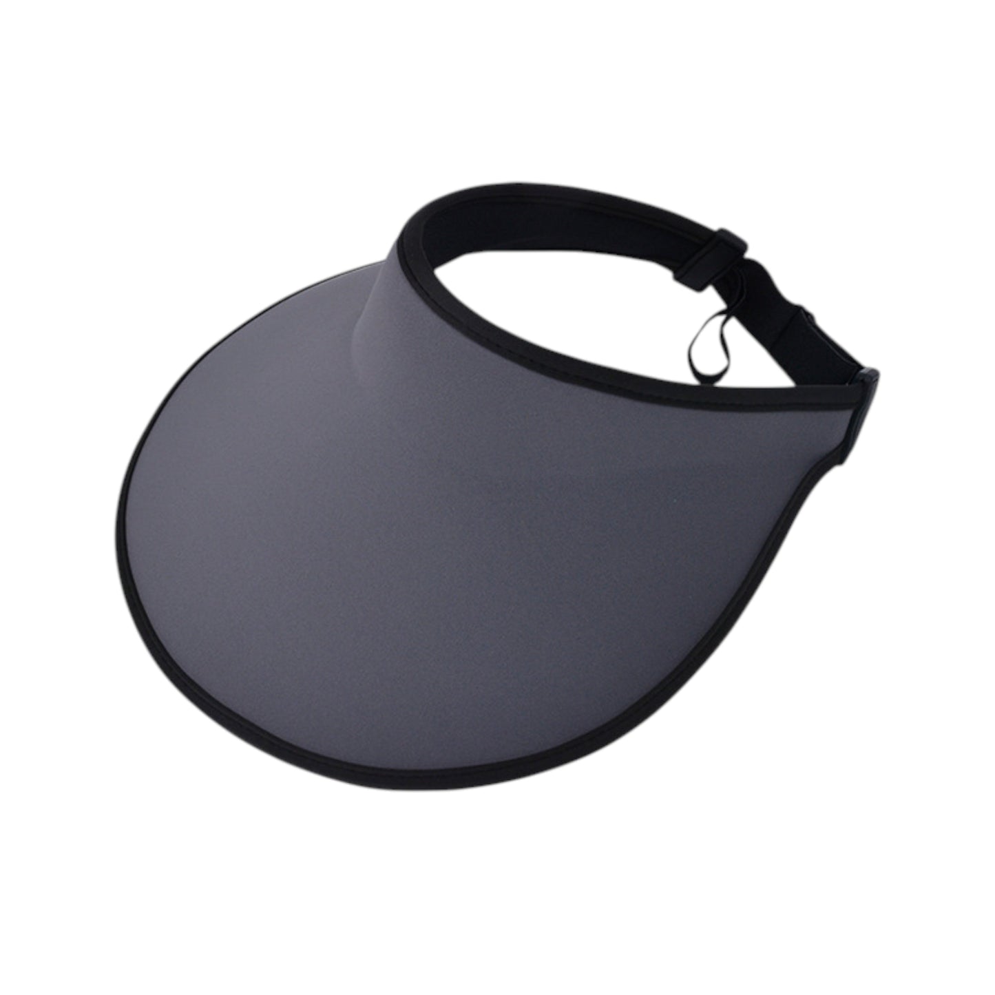 Anna-Kaci Women's Wide Brim Sun Visor Hat with Contrast Trim and Adjustable Back Strap