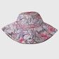Anna-Kaci 2-in-1 Women's Floral & Solid Double-Sided Bucket Hat for Outdoor