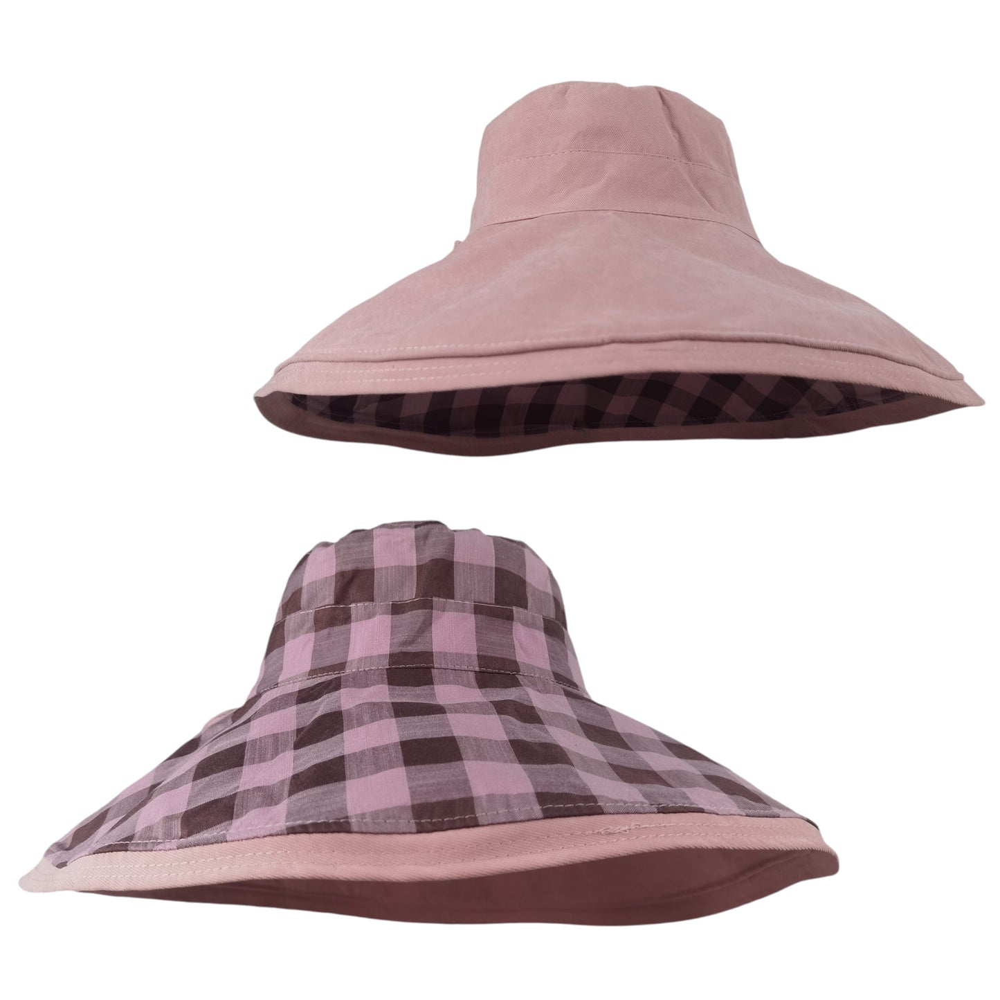 Anna-Kaci Women's Double-Sided Reversible Wide-Brim Sun Hat