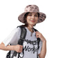 Anna-Kaci Wide Brim Outdoor Sun Hat with Adjustable Chin Strap for Hiking Camping Travel Beach