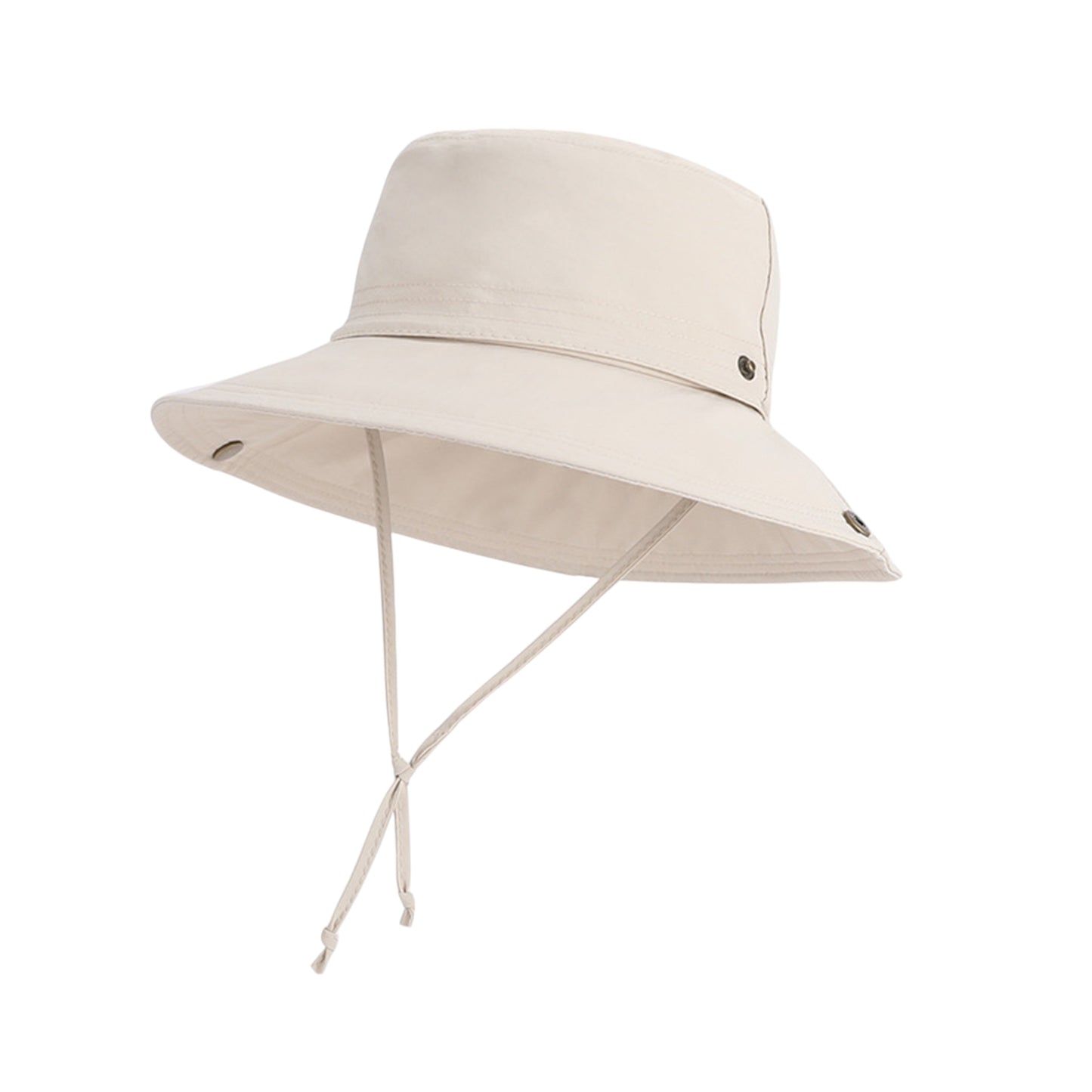 Anna-Kaci Foldable Wide Brim Bucket Hat with Chin Strap for Sun Protection and Outdoor Hiking Travel Beach Adventures