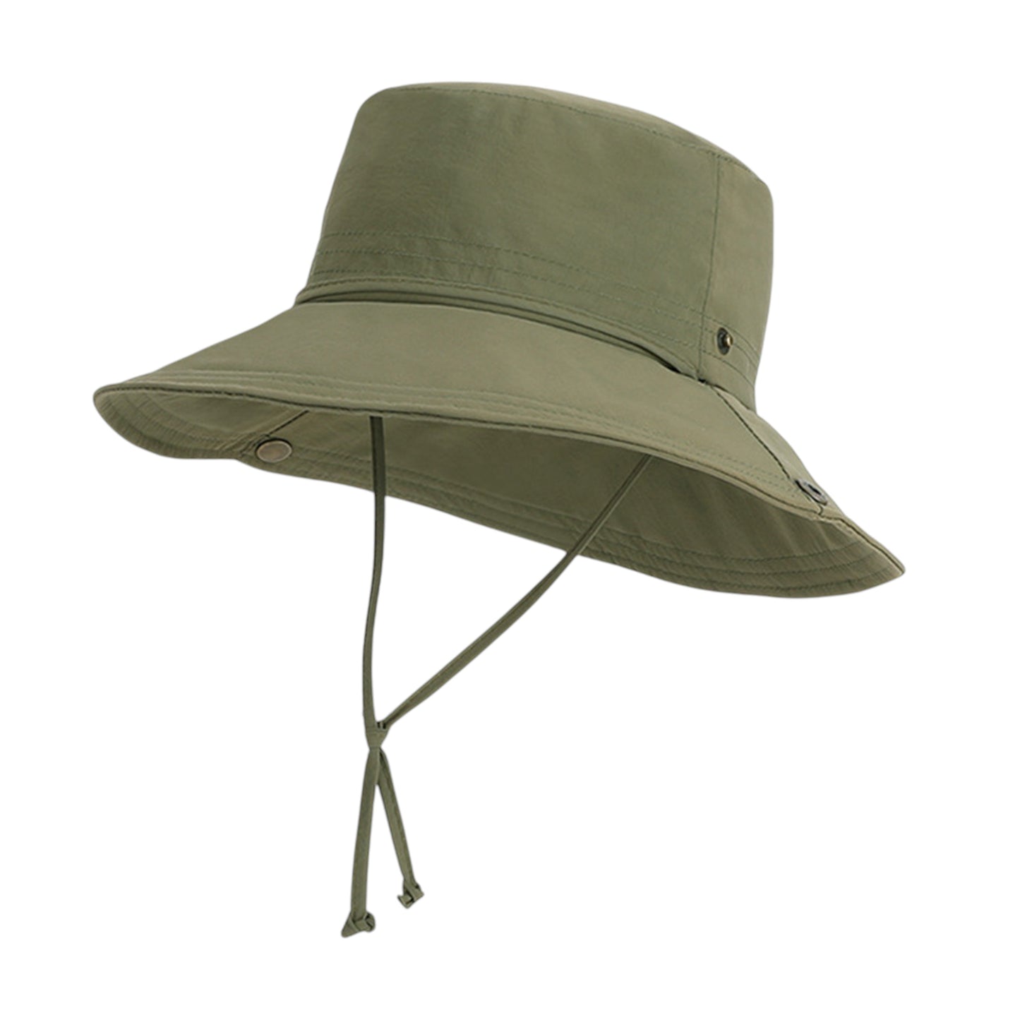 Anna-Kaci Foldable Wide Brim Bucket Hat with Chin Strap for Sun Protection and Outdoor Hiking Travel Beach Adventures