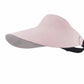 Anna-Kaci Women's Wide Brim Floppy Sun Hat with Contrast Bow Band and Structured Crown