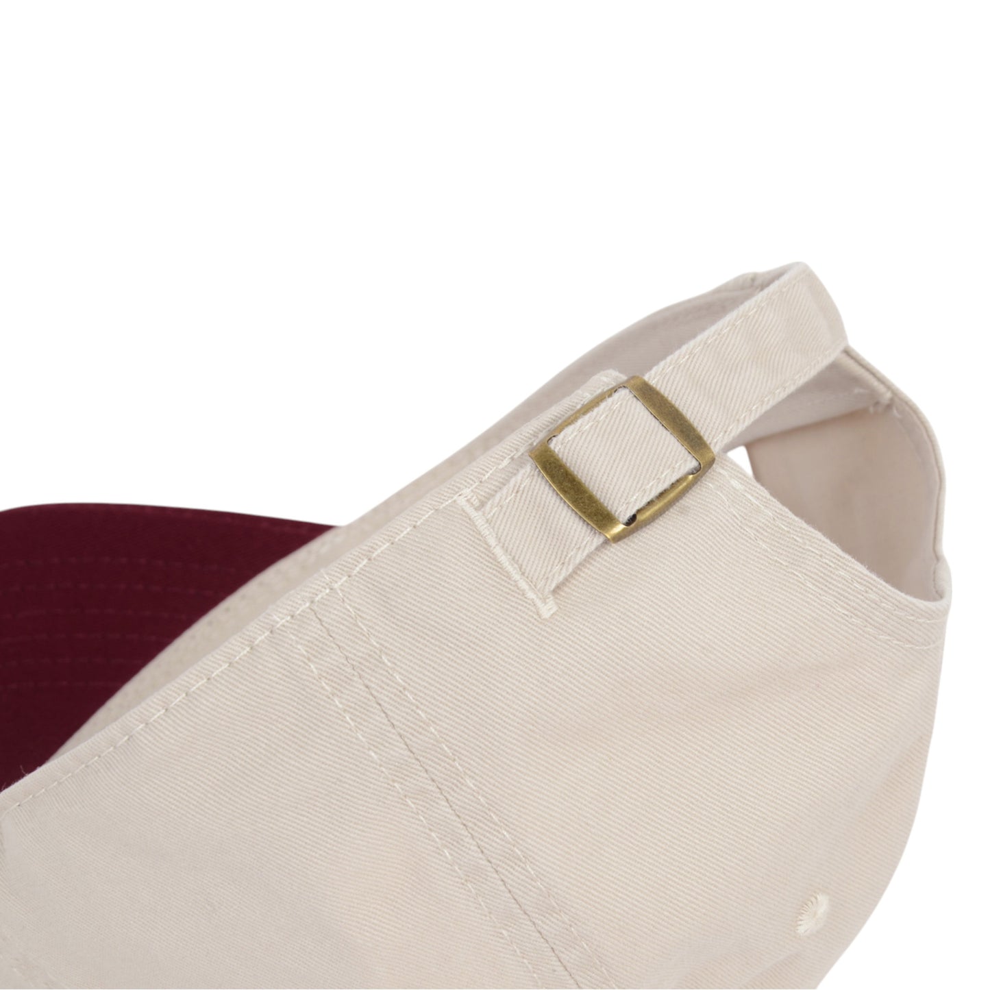 Anna-Kaci Unisex Classic Two-Tone Baseball Cap with Curved Brim and Adjustable Buckle Strap