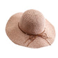 Anna-Kaci Wide - Brim Straw Sun Hat with Leather Tie