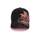Anna-Kaci Women's Embroidered Butterfly Baseball Cap with Floral Sequin Accents and Curved Brim for Artistic Casual Style