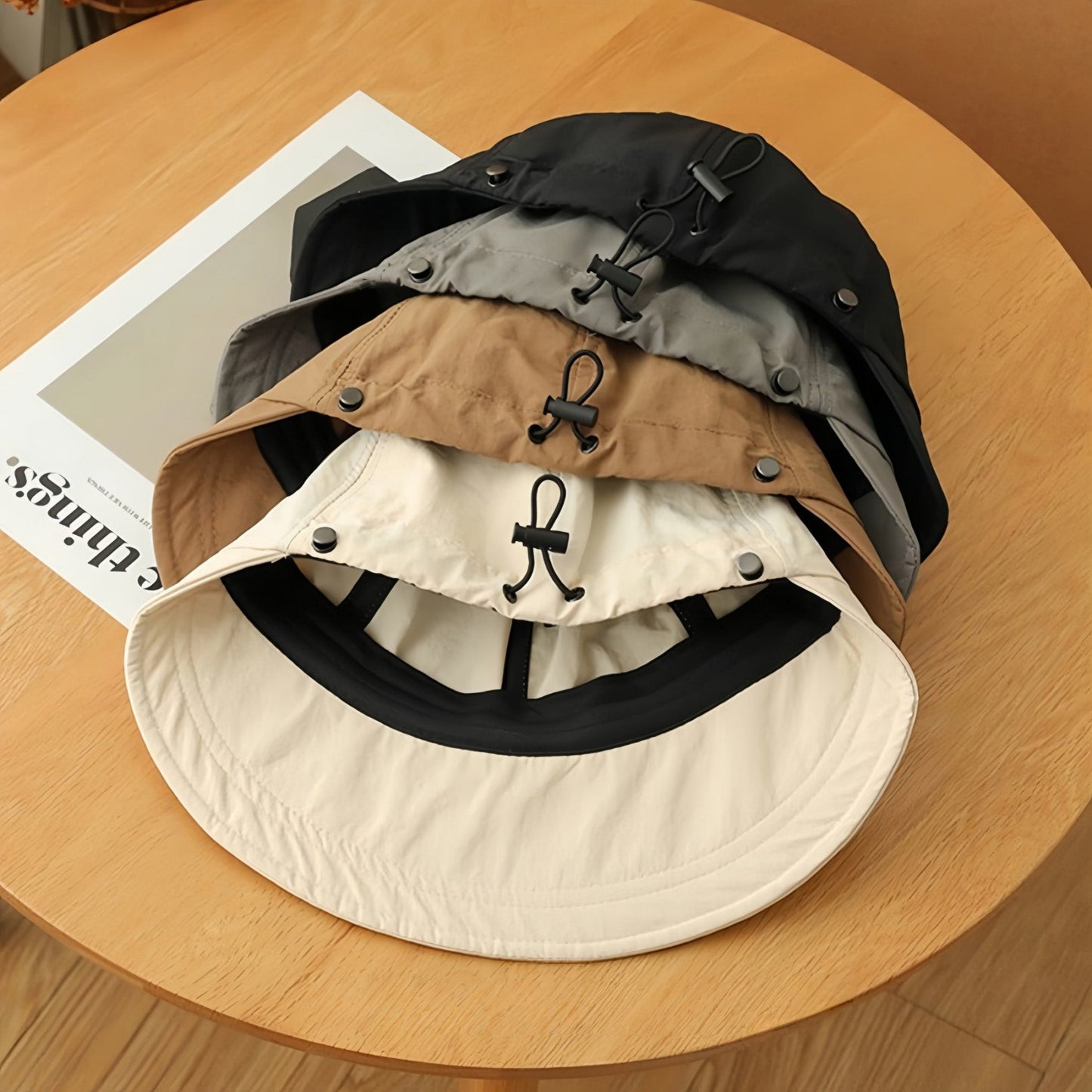 Anna-Kaci Women's Lightweight Outdoor Sun Hat with Curved Brim and Adjustable Fit