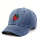 Anna-Kaci Women's Strawberry Embroidered Adjustable Baseball Cap