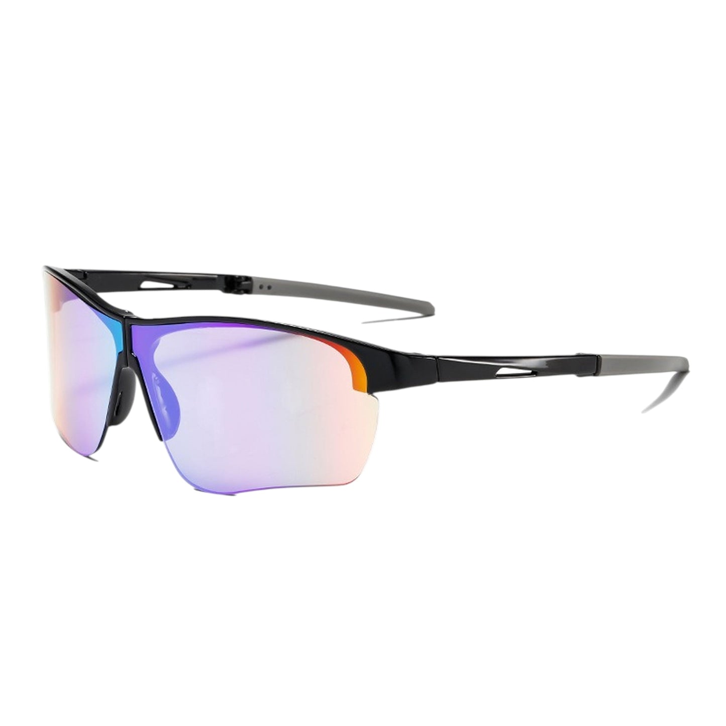 Anna-Kaci Active Women's Foldable Color-Changing UV-Protect Outdoor Sports Running Sunglasses