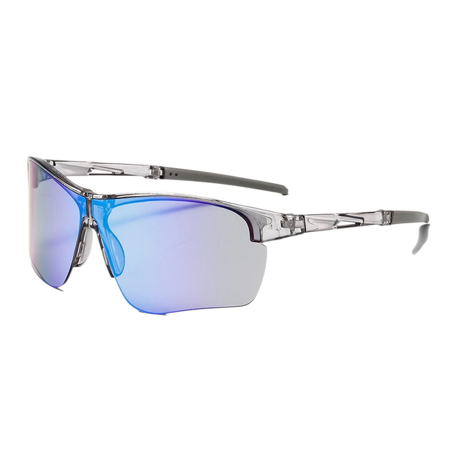 Anna-Kaci Active Women's Foldable Color-Changing UV-Protect Outdoor Sports Running Sunglasses