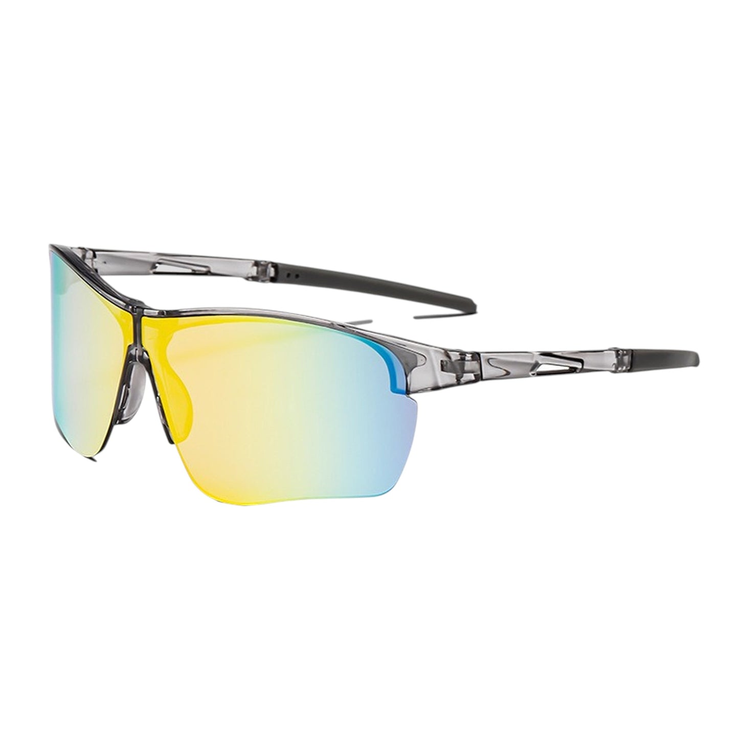 Anna-Kaci Active Women's Foldable Color-Changing UV-Protect Outdoor Sports Running Sunglasses