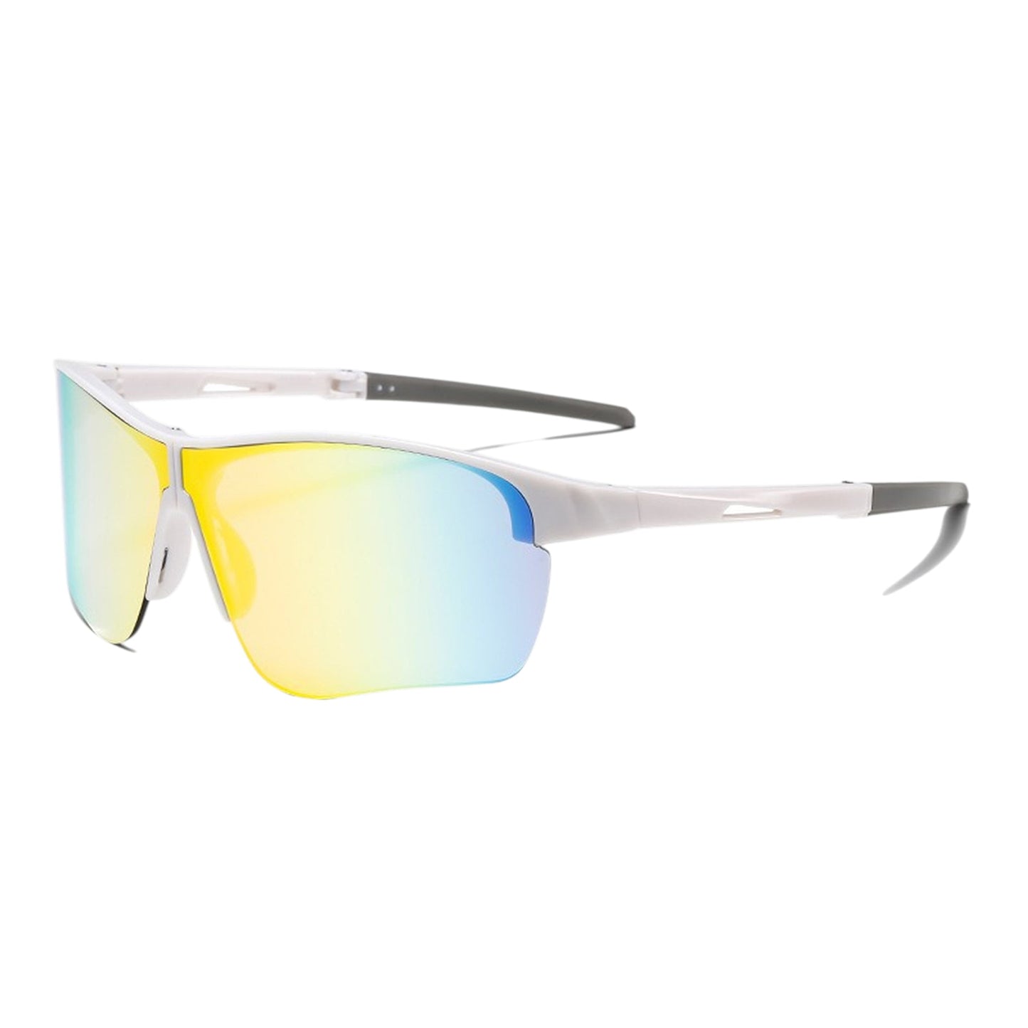 Anna-Kaci Active Women's Foldable Color-Changing UV-Protect Outdoor Sports Running Sunglasses