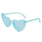 Anna-Kaci Active Women's Vibrant Heart-Shaped Fashion Sunglasses UV400 Protection