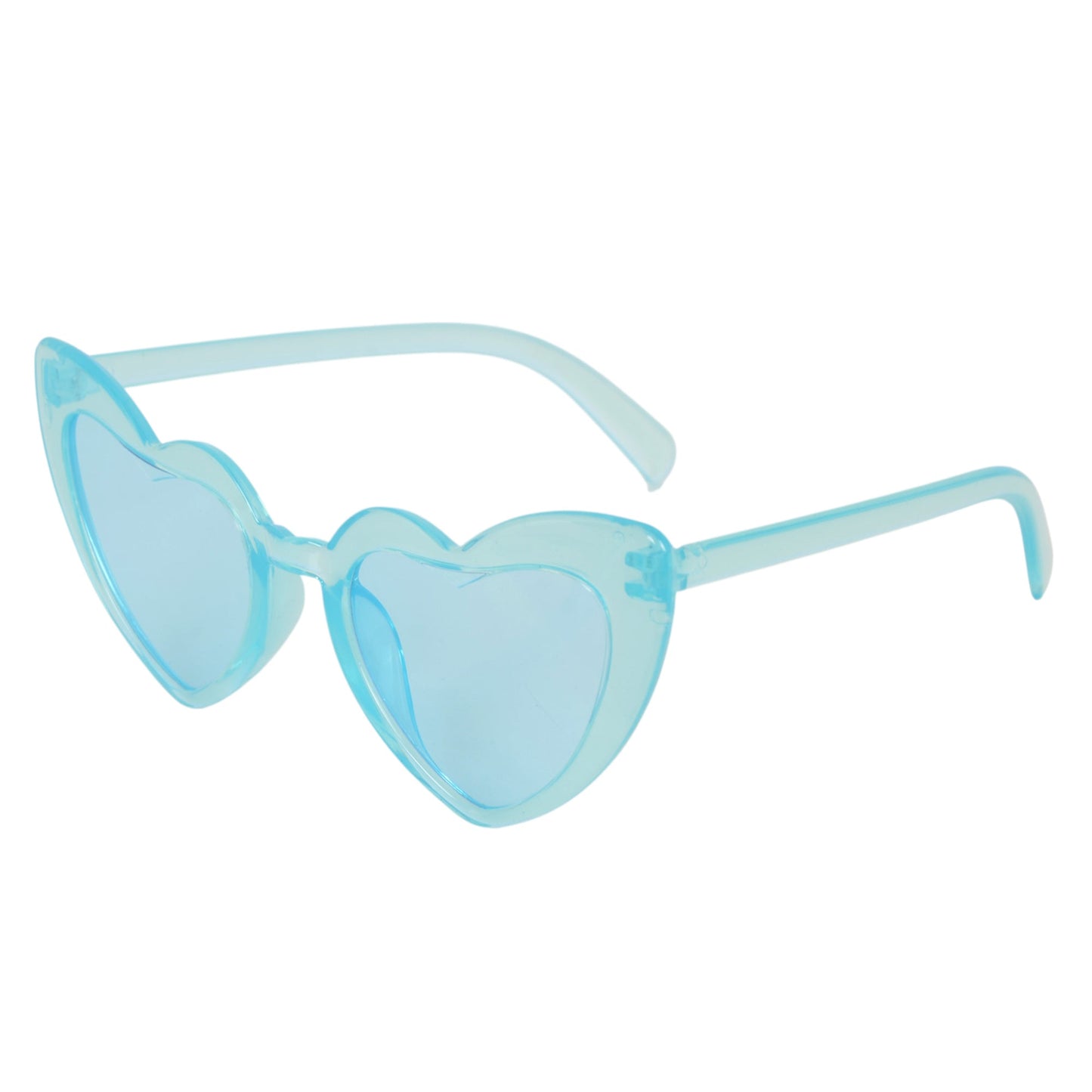 Anna-Kaci Active Women's Vibrant Heart-Shaped Fashion Sunglasses UV400 Protection