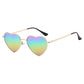 Anna-Kaci Women's Stylish Heart-Shaped Polarized Sunglasses UV400 Protection for Outdoor Activities