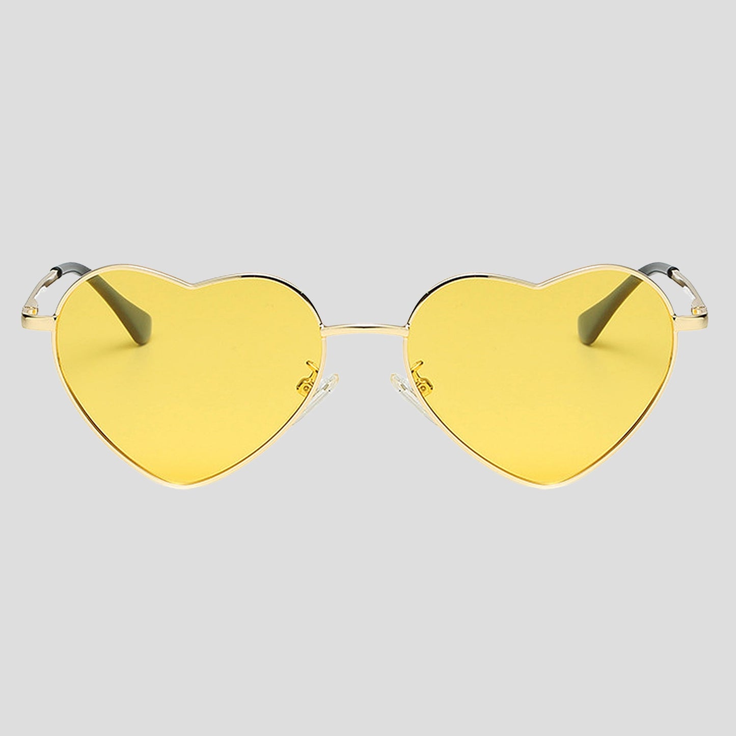 Anna-Kaci Women's Stylish Heart-Shaped Polarized Sunglasses UV400 Protection for Outdoor Activities