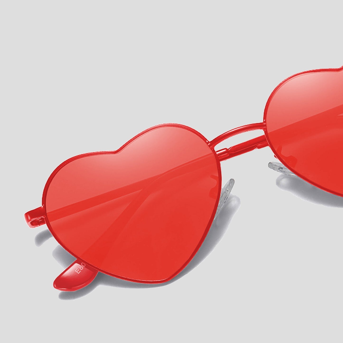 Anna-Kaci Women's Stylish Heart-Shaped Polarized Sunglasses UV400 Protection for Outdoor Activities