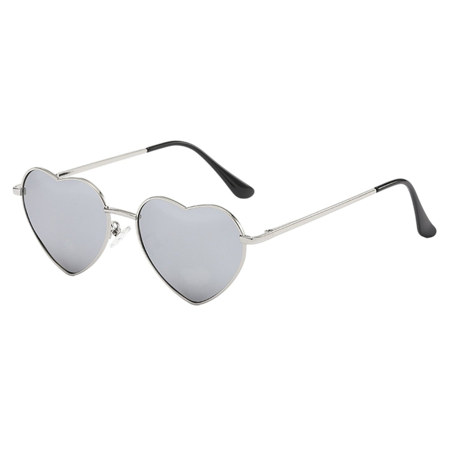 Anna-Kaci Women's Stylish Heart-Shaped Polarized Sunglasses UV400 Protection for Outdoor Activities