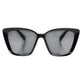 Anna-Kaci Women's Sleek Cat - Eye Polarized Sunglasses UV400 Protection