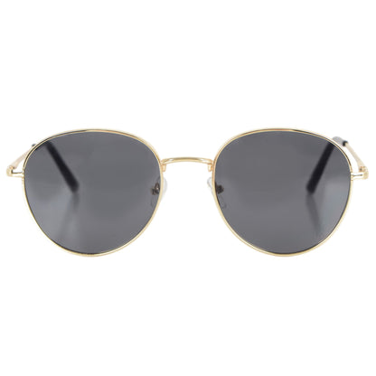 Anna-Kaci Elegant Gold - Rimmed Round Women's Polarized Sunglasses UV400 Protection