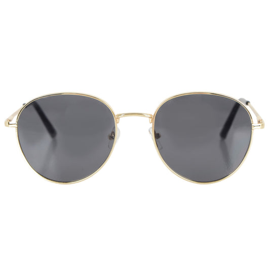 Anna-Kaci Elegant Gold - Rimmed Round Women's Polarized Sunglasses UV400 Protection