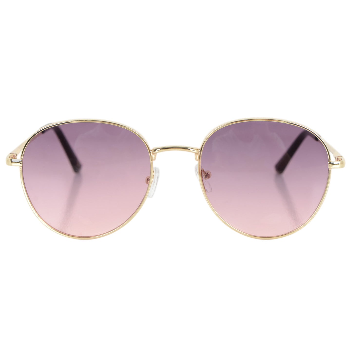 Anna-Kaci Elegant Gold - Rimmed Round Women's Polarized Sunglasses UV400 Protection