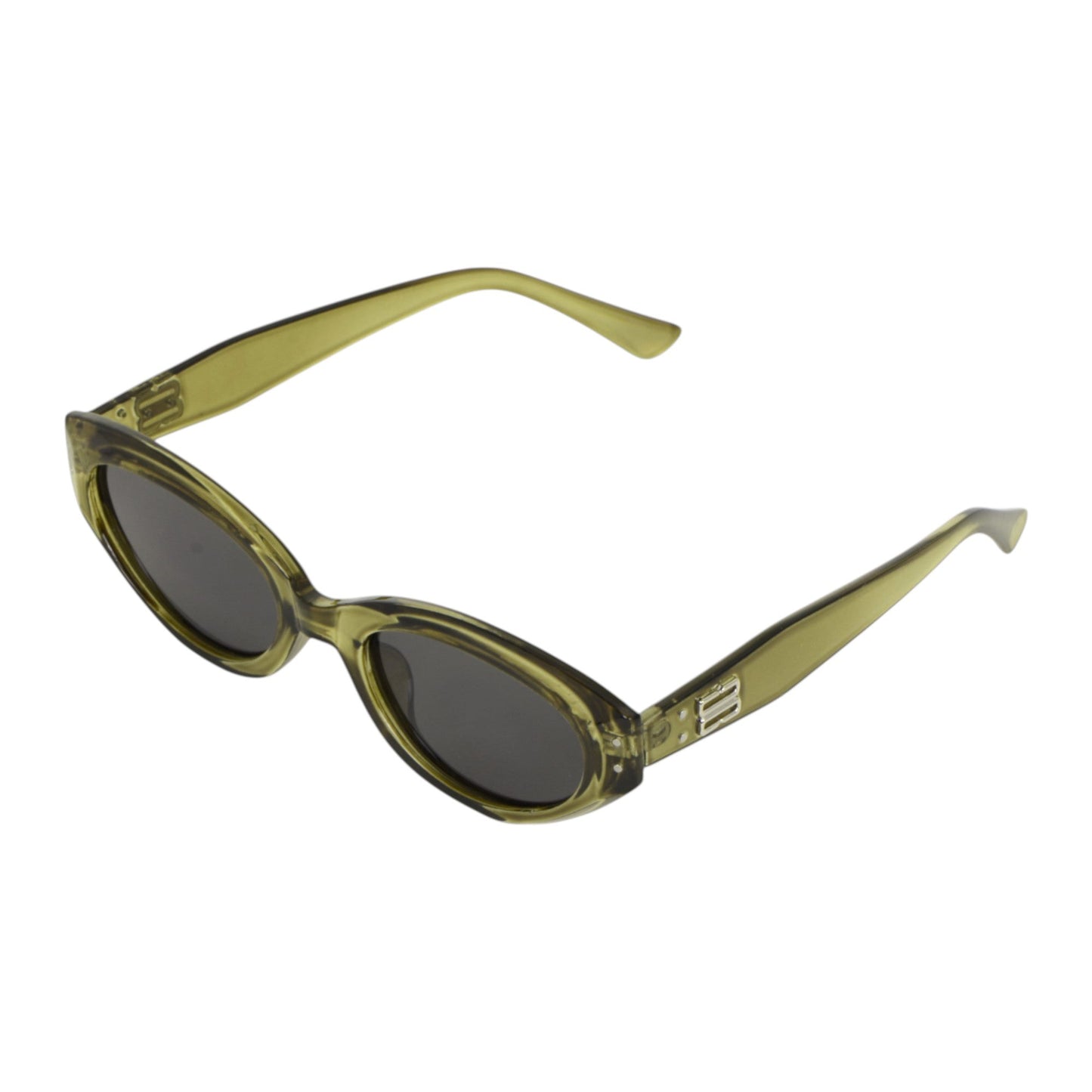 Anna-Kaci Women's Retro Street Style Cat Eye Small Frame Polarized Sunglasses UV400 Protection