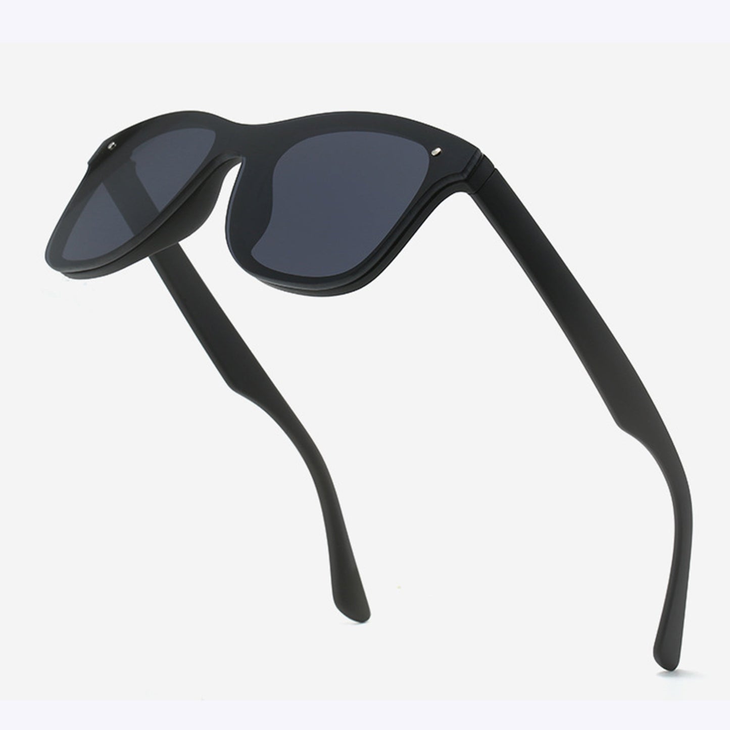 Anna-Kaci Women's Unisex Classic Square Frame Sunglasses with UV400 Protection and Lightweight  Design