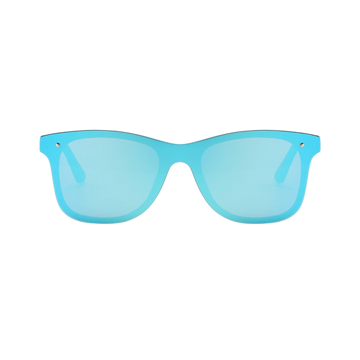 Anna-Kaci Women's Unisex Classic Square Frame Sunglasses with UV400 Protection and Lightweight  Design