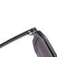 Anna-Kaci Unisex Oversized Angular Shield Sunglasses with Gradient Lenses and Bold Frame Design for Modern Street Style