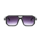 Anna-Kaci Unisex Oversized Angular Shield Sunglasses with Gradient Lenses and Bold Frame Design for Modern Street Style